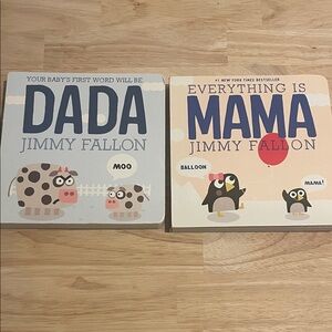 Children's Books by Jimmy Fallon “Mama” & “Dada”